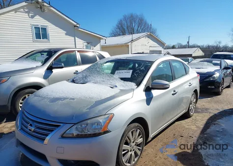 2013 Nissan Sentra Sl z USA, uszkodzony, nr VIN 3N1AB7AP3DL707947